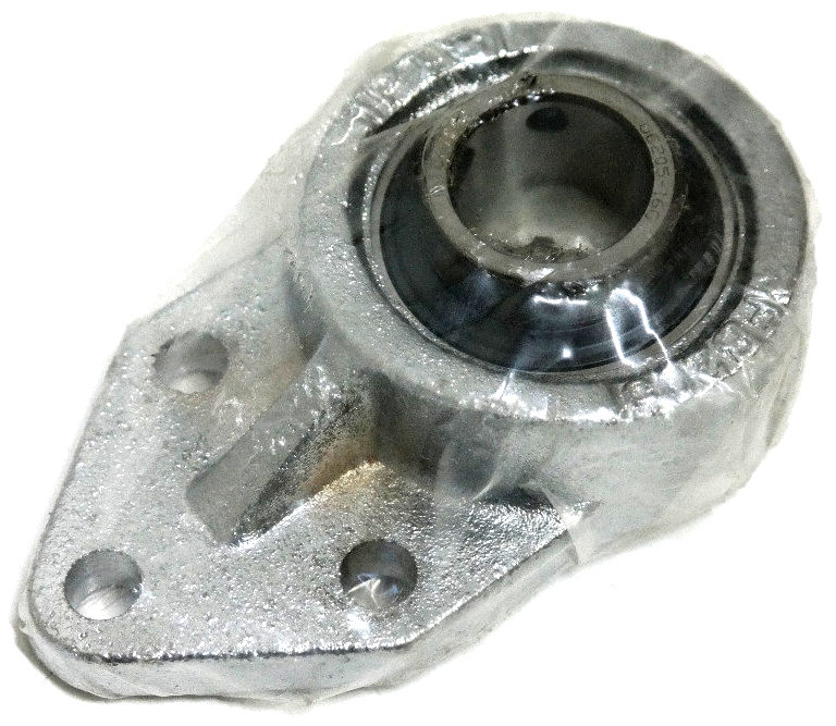 Used NEW IPTCI FB205 BEARING 1" I.D, 3 BOLT FLANGE MOUNT 25MM BORE