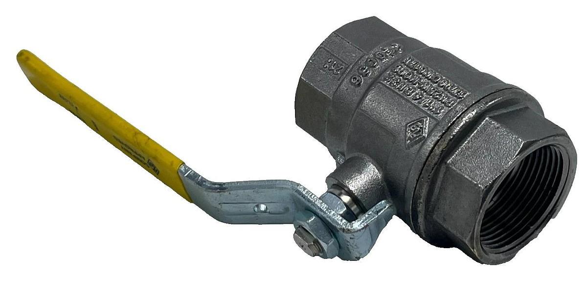 1-1/4" Ball Valve DN32 PN25 | 125G-5G 1/2 PSIG | CW617N Brass Full Port