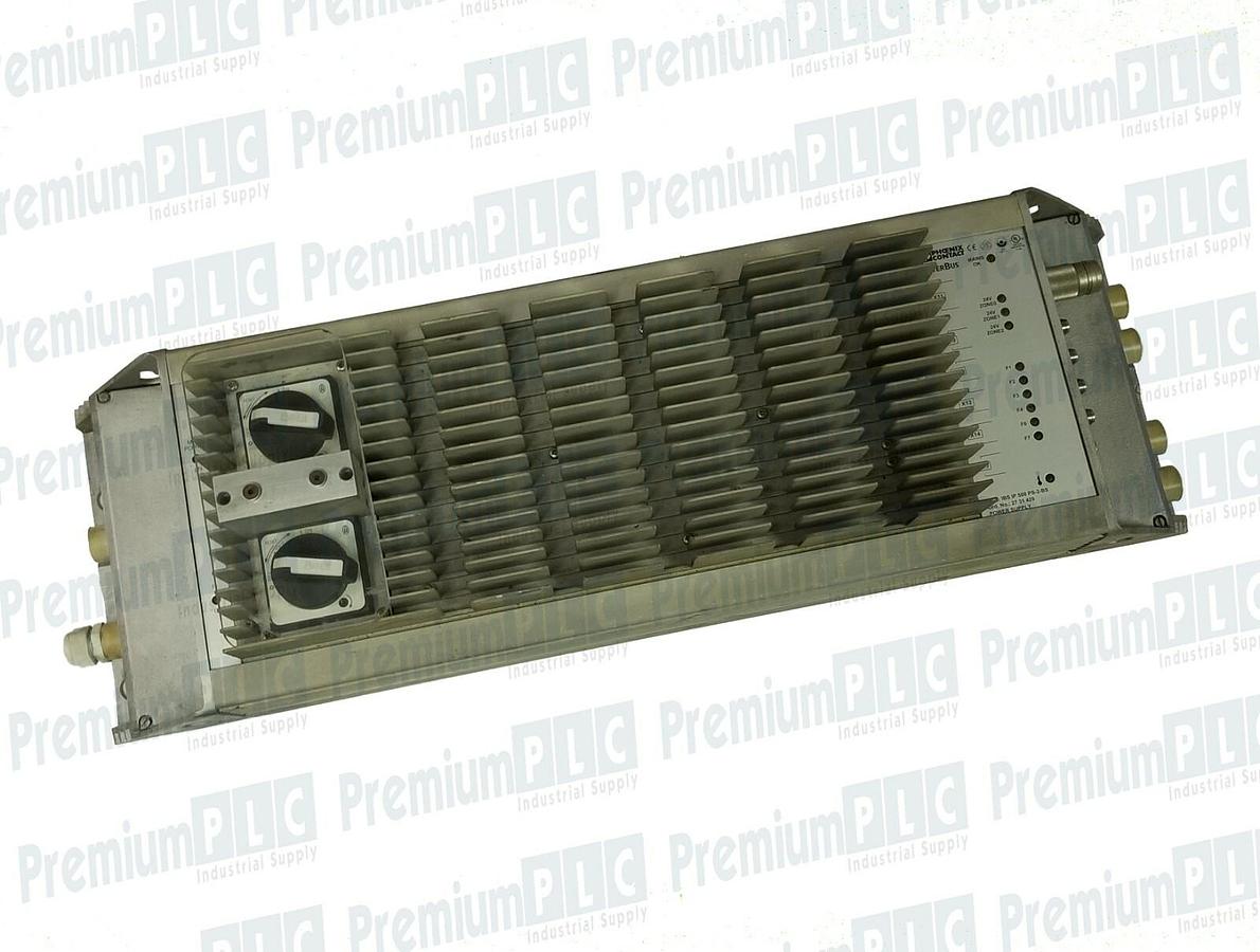 Used PHOENIX CONTACT IBS IP 500 PS-2-BS INTERBUS POWER SUPPLY UNIT 2731429
