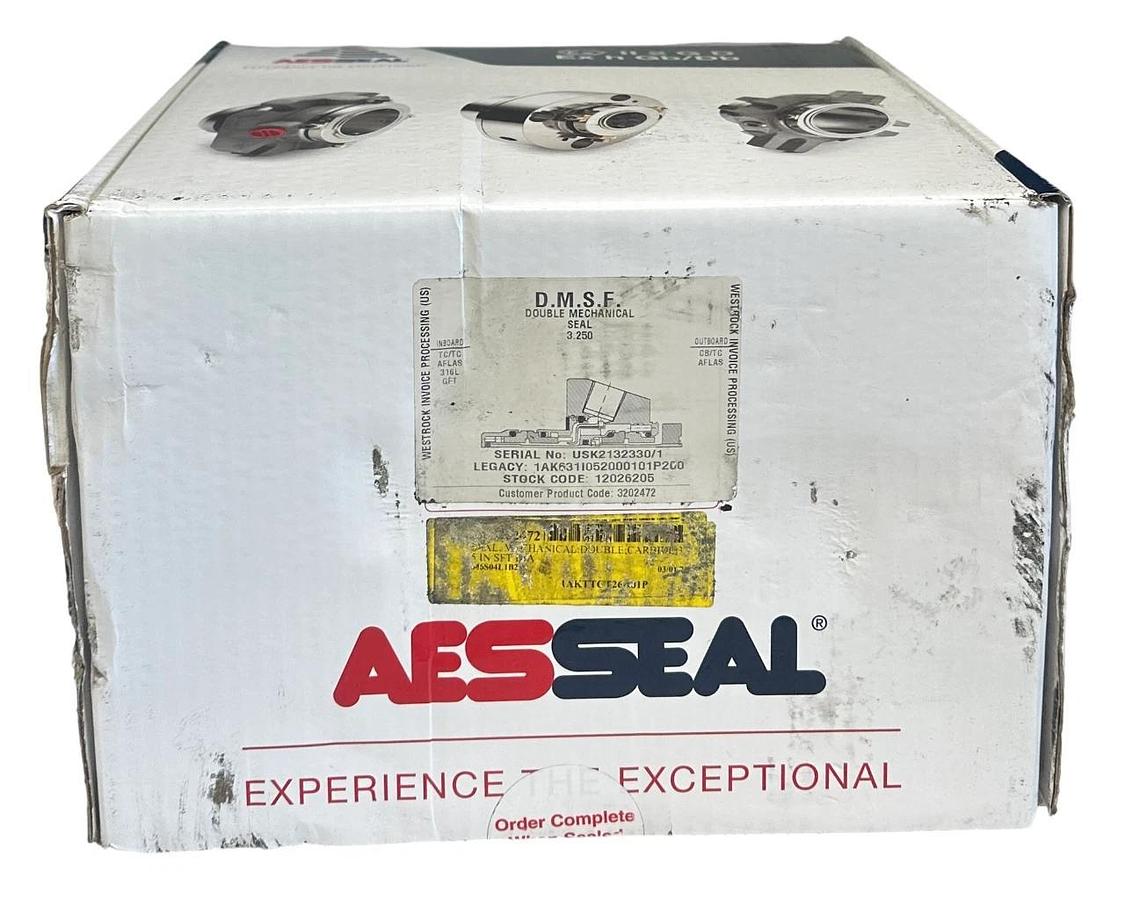 Used AESSEAL 1AK631I052000101P200 DMSF 3.250'' DOUBLE MECHANICAL SEAL NSFS