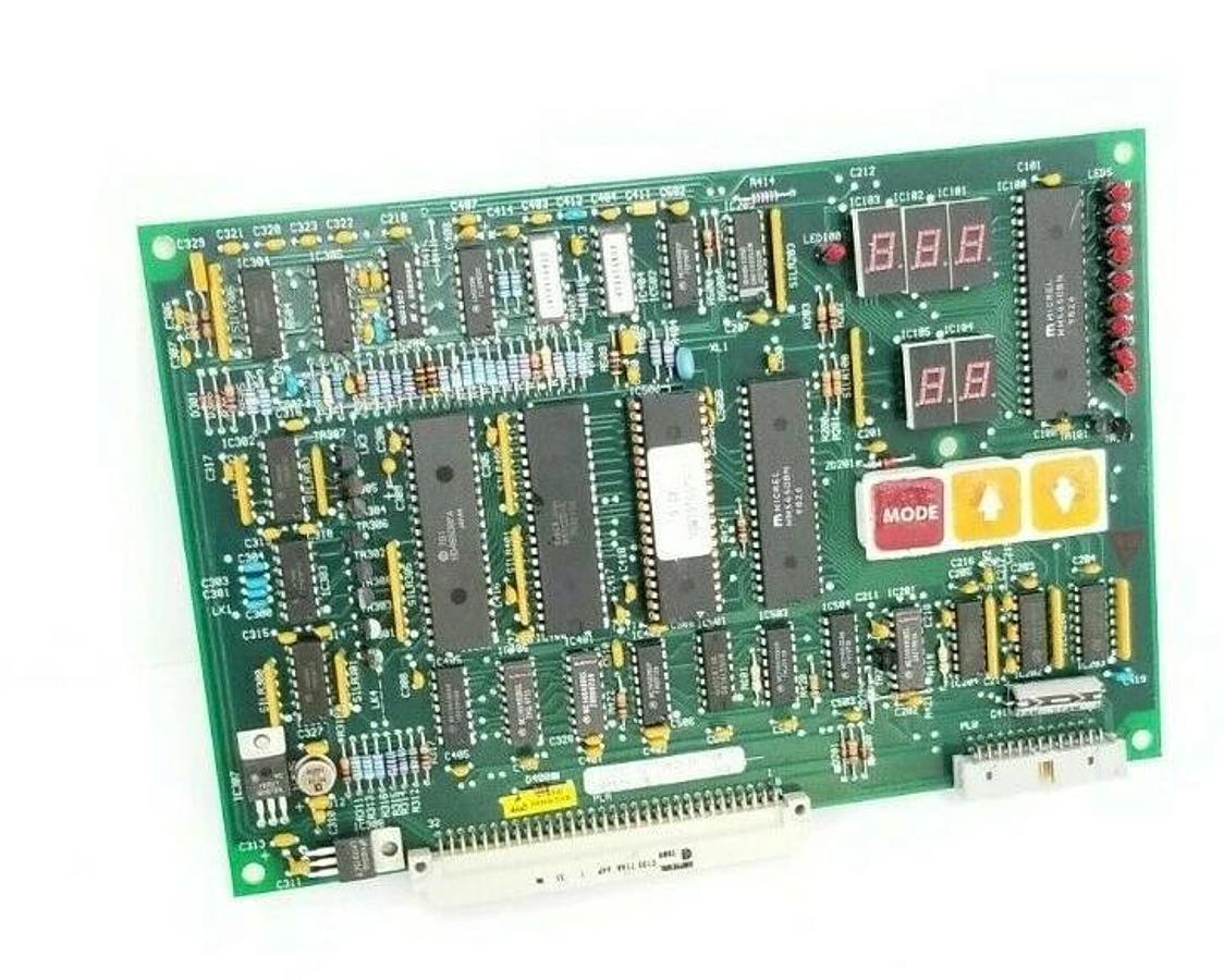 Used BOSTON FINCOR 106168601HM-D LOGIC CONTROL BOARD REV. D 106168601HM