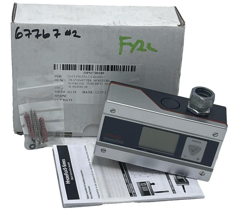 Rotronic HF520-WHXXD3XX HygroFlex - HF5 Humidity & Temperature Transmitter NSMP