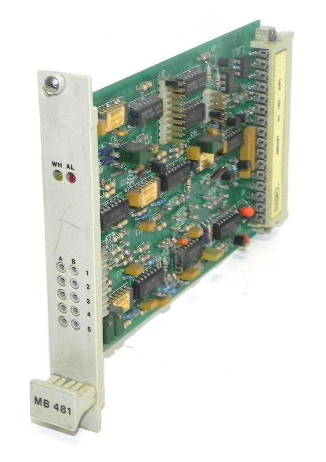 Used VG CONTROLS MB481 CONTROL MODULE MB-481, MB 481