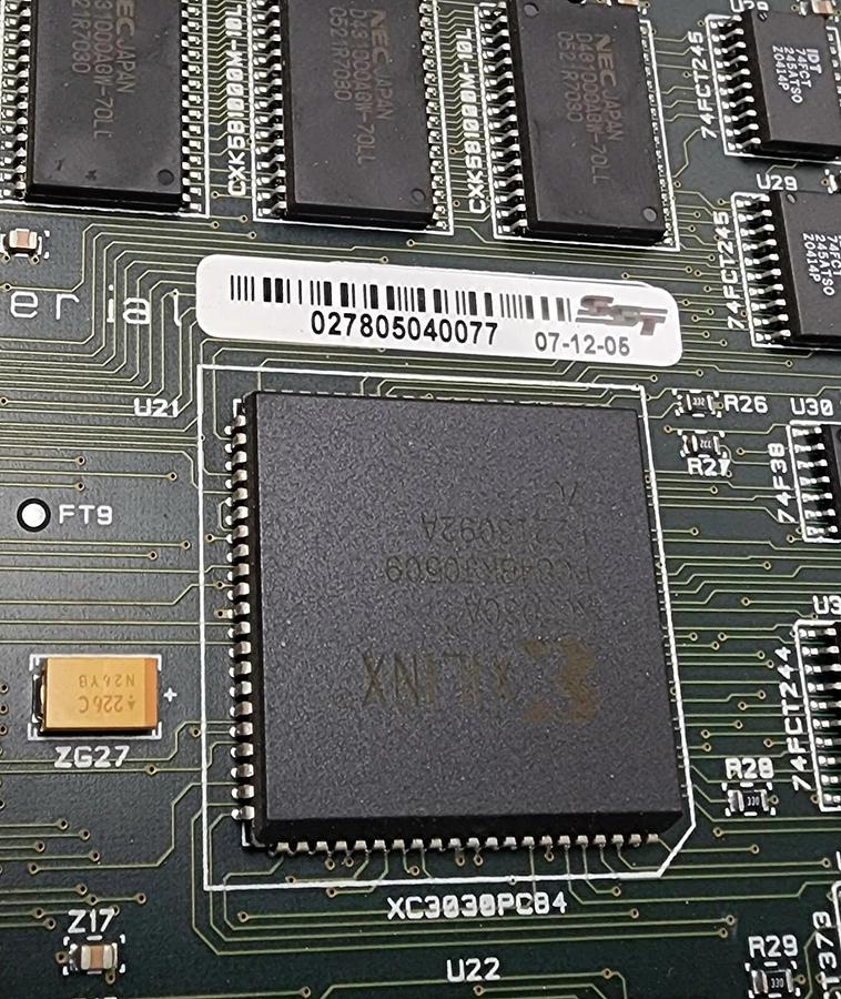 Used USED SST / WOODHEAD 5136-PFB-VME PROFIBUS INTERFACE CARD 5136PFBVME