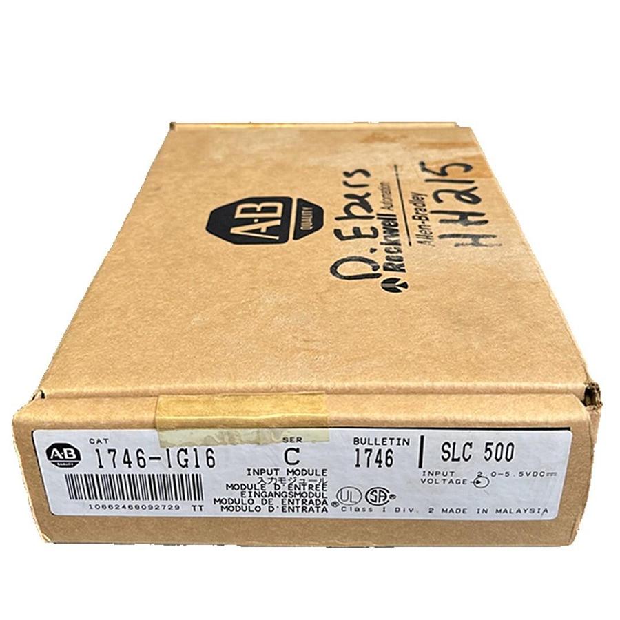 Used NEW ALLEN BRADLEY 1746-IG16 /C SLC 500 16-PT INPUT MODULE -1G16 1746IG16