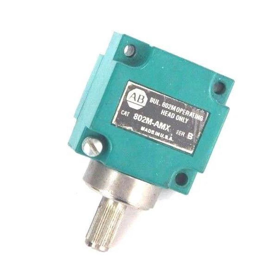 Used ALLEN BRADLEY 802M-AMX OPERATING HEAD SER B, 802MAMX