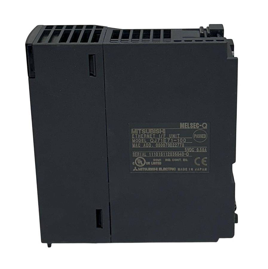 Used MITSUBISHI ELECTRIC QJ71E71-100 MELSEC-Q EtherNet I/F MODULE QJ71E71100 USNP