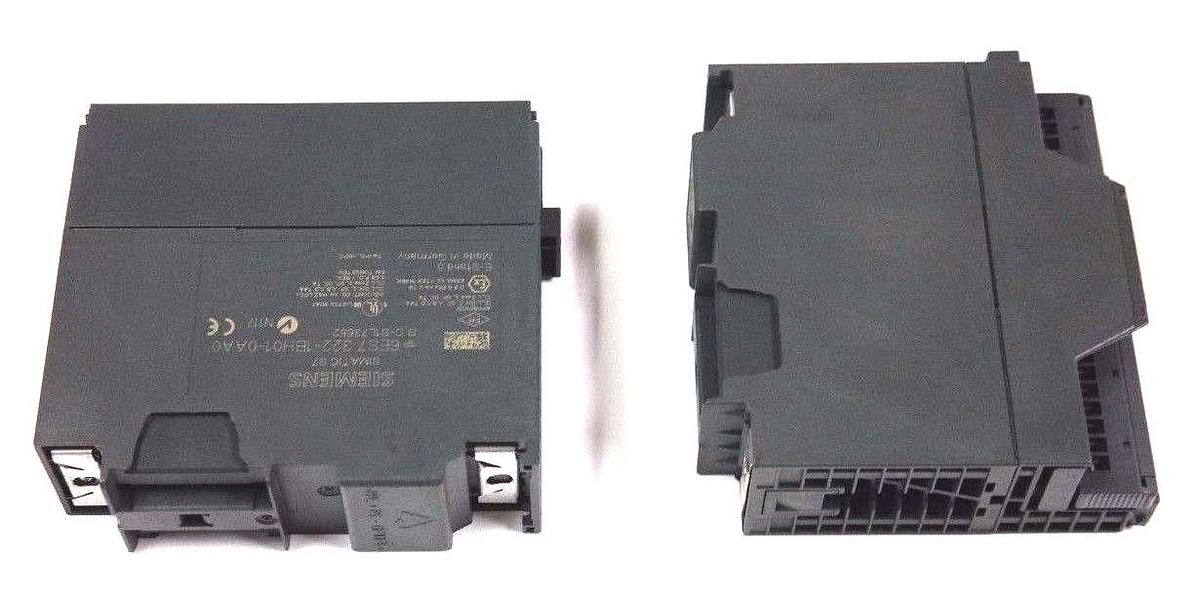 Used LOT OF 2 SIEMENS 6ES7 322-1BH01-0AA0 SIMATIC S7 OUTPUT MODULES 24VDC, .5AMP