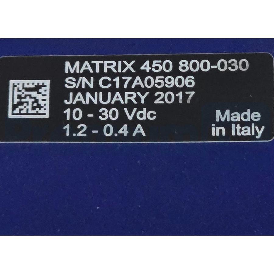 Datalogic Matrix 450 800-030 Industrial 2D Reader 5MP 10-30VDC 937400024 NSNP