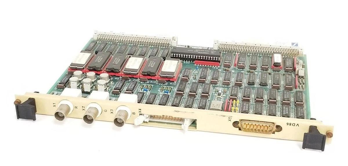 Used ABB / STROMBERG VD86-SCAN VIDEO CONTROL BOARD 57088478 5760963-0B 572879777