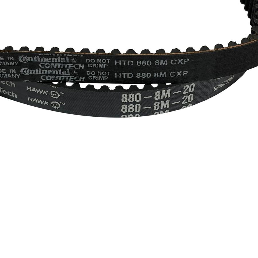 Used Tetra Pak 5945565-9216 Continental ContiTech HTD 880 8M CXP Timing Belt Lot of 2