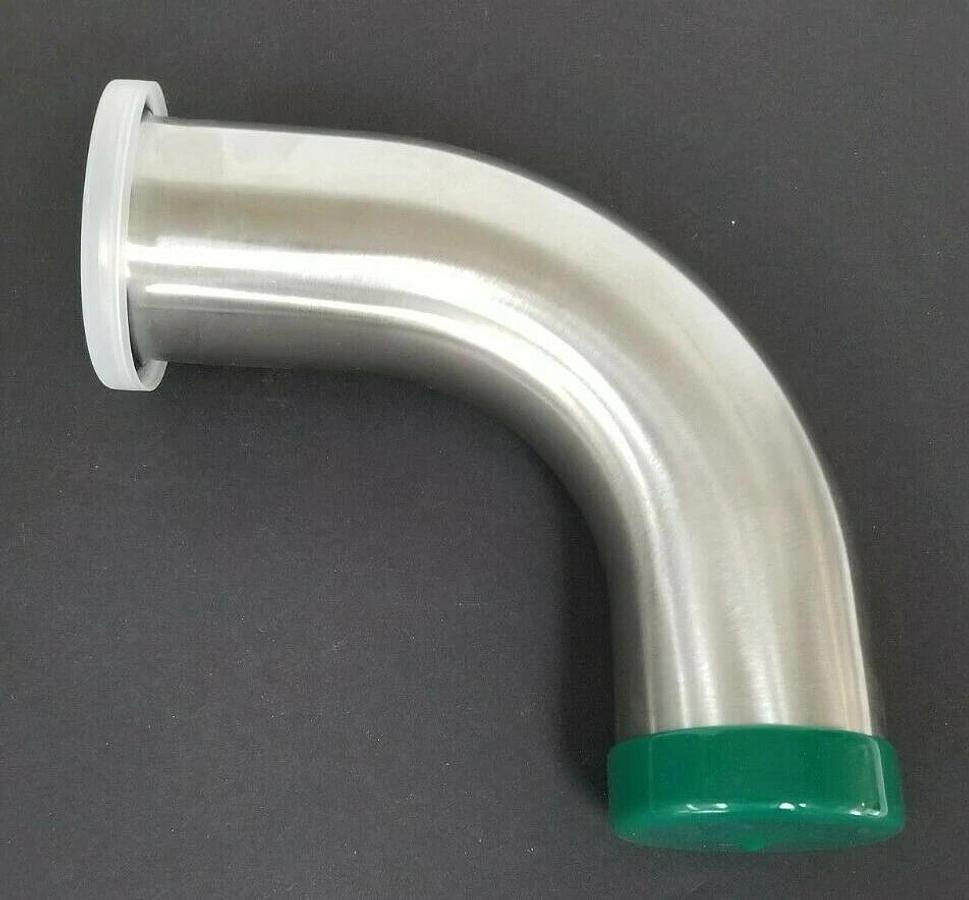 Used NEW TRI-CLOVER INC. TL2CM7-2 1/2-316L-PL 90 DEG. ELBOW 240004 TL2CM721/2316LPL