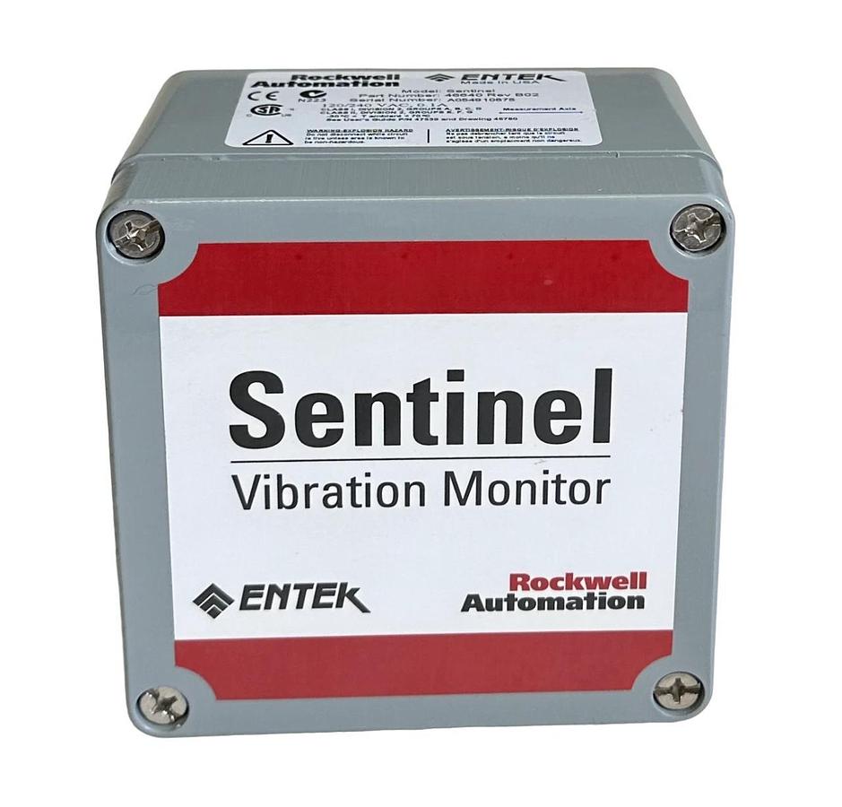 NEW ROCKWELL ENTEK 46640 Sentinel VIBRATION MONITOR Rev. B02 120/240VAC NSMP