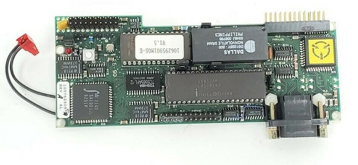Used BOSTON FINCOR 105762309-C INTERFACE BOARD REV. A AL, 106295901M0S-A V1.5