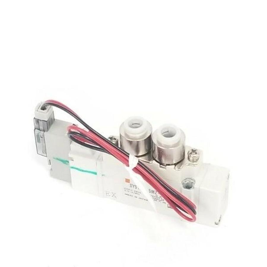 Used SMC SY5120-5MZ-C6 SOLENOID VALVE 24VDC, 0.15-0.7MPa, SY51205MZC6