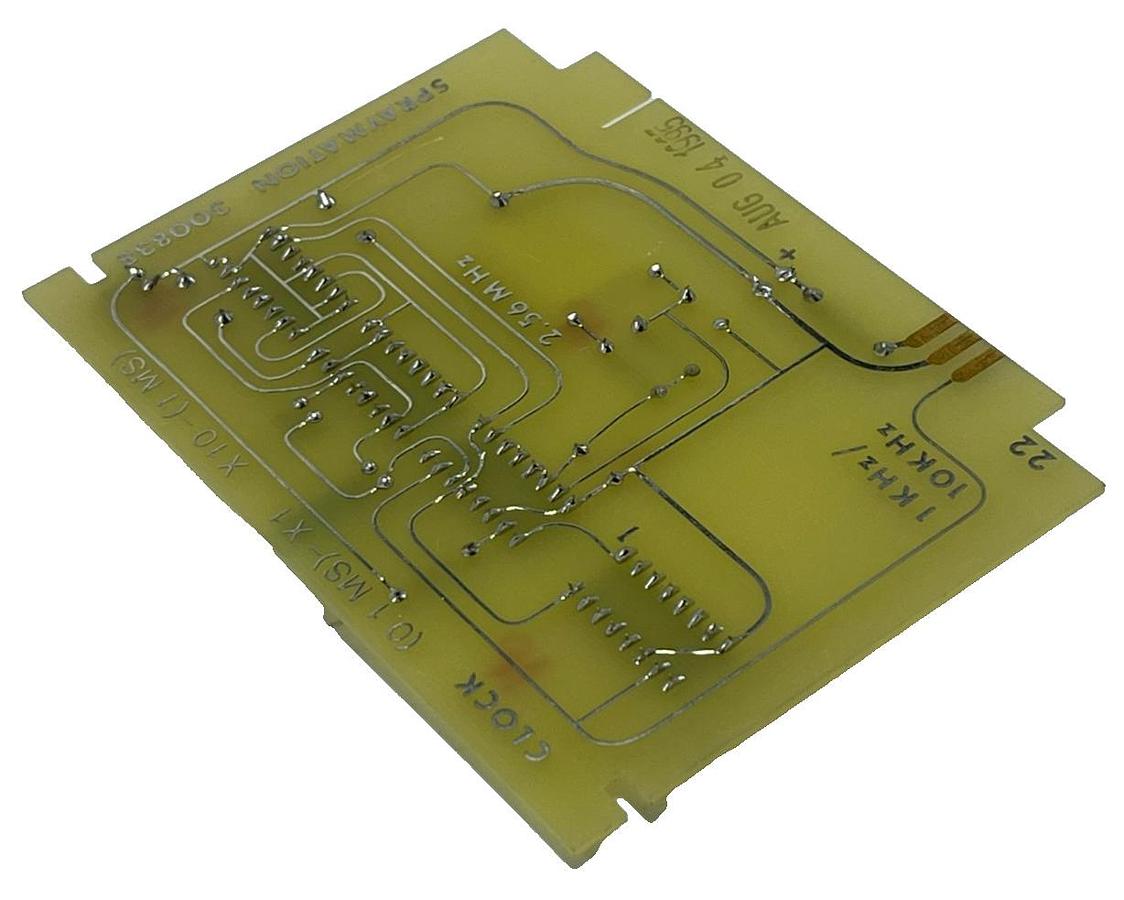 Used SPRAYMATION 300838 Clock Board Hot Melt Adhesive Dispensing Control Module