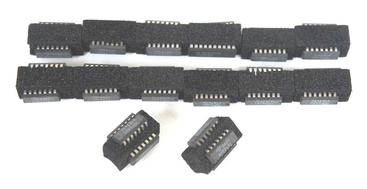 Used LOT OF 32 NEW NTE NTE7470 LOGIC