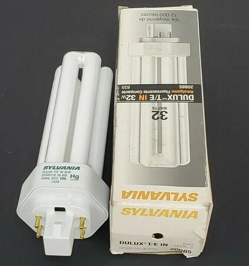 NIB SYLVANIA CF32DT/E/IN/835 DULUX T/E IN BULB 20885, 32WATTS