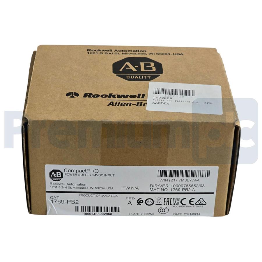 Used Sealed Surplus Allen Bradley 1769-PB2 /A CompactLogix Power Supply 24VDC 2A@5V