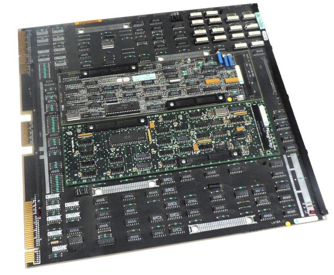 Used HONEYWELL 60162993-001 CIRCUIT BOARD W/ ABB 60155750-001 & ACCURAY 2-085155-001