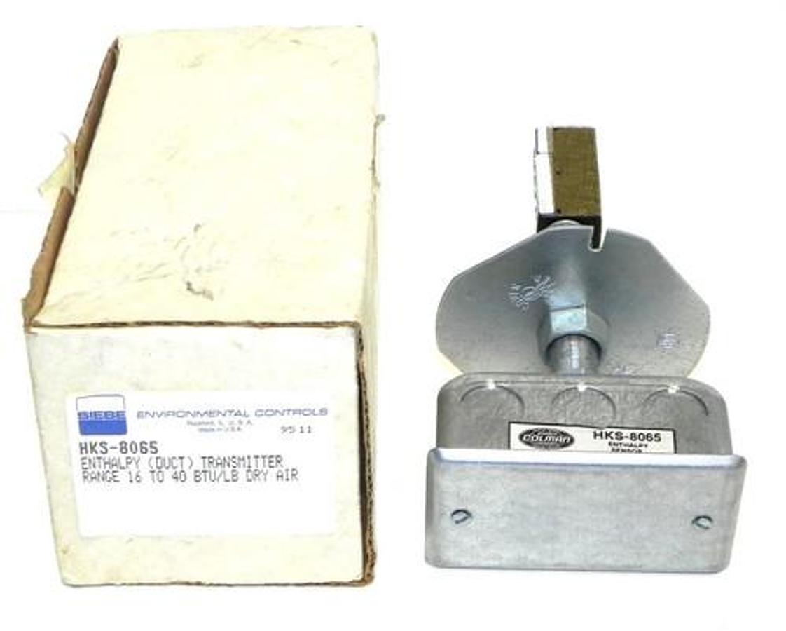 NIB SIEBE/BARBER COLEMAN HKS-8065 ENTHALAPY (DUCT) TRANSMITTER HKS8065