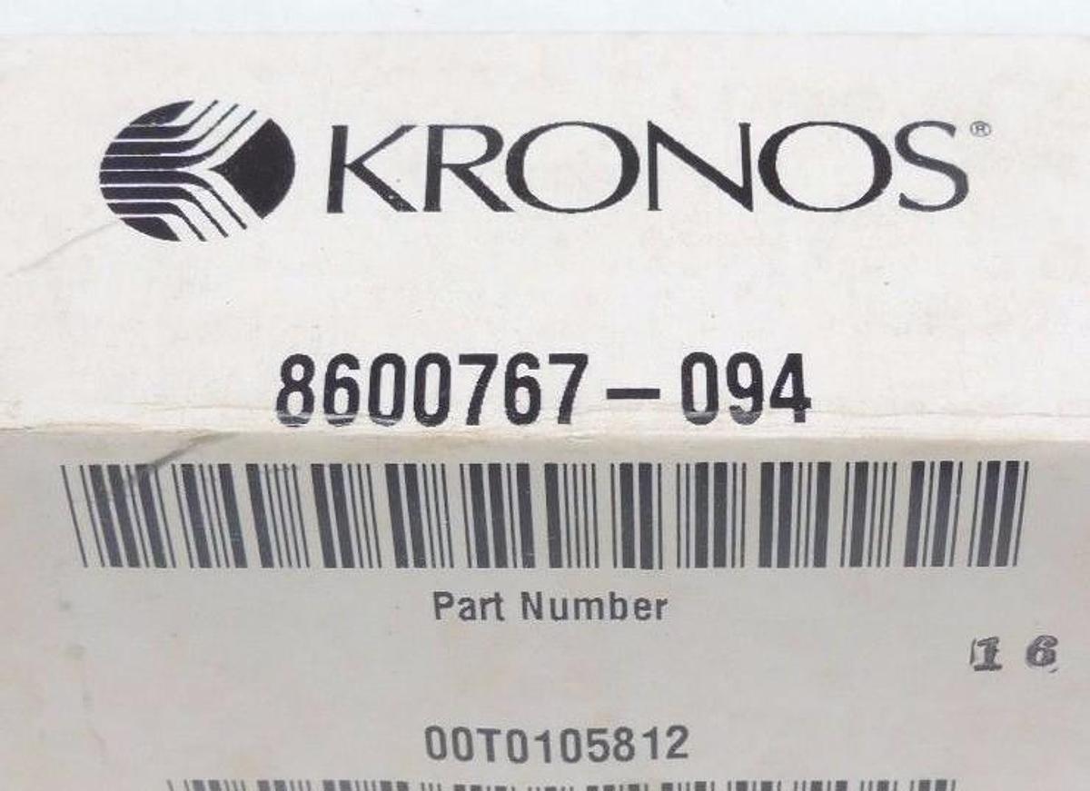 NIB KRONOS SYSTEM 400 MULTI READER I/O BOARD REV D, 8600767-094, 6500183-001