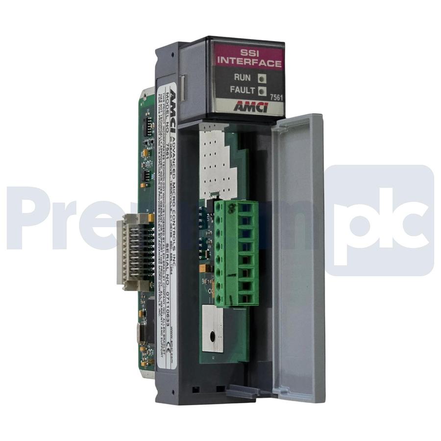 Used AMCI 7561 SSI Interface Module 1-Ch for Allen Bradley SLC 500 I/O Module XLNT