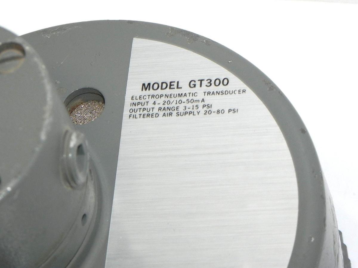 Used ITT CONOFLOW MODEL GT3000 ELECTROPNEUMATIC TRANSDUCER OUTPUT RANGE 3-15 PSI