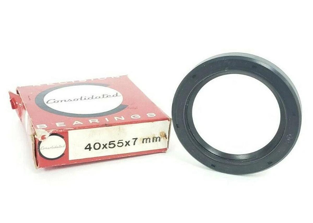 Used LOT OF 3 NIB CONSOLIDATED BEARINGS 40x55x7 MM OIL SEALS G0ETZE 827N40-55-7 X 105