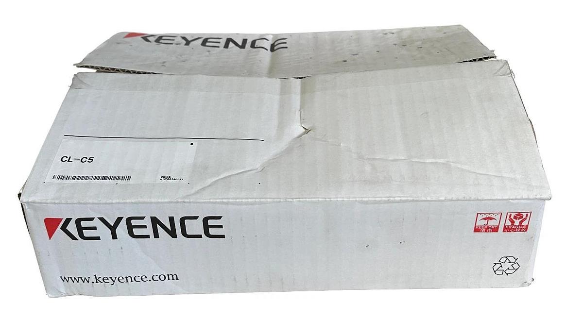 NEW KEYENCE CL-C5 / CLC5 SENSOR HEAD EXTENSION CABLE 5M CL-3000 SERIES