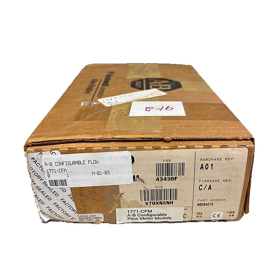 Used NEW ALLEN BRADLEY 1771-CFM /C CONFIGURABLE FLOWMETER MODULE REV. B02 1771CFM