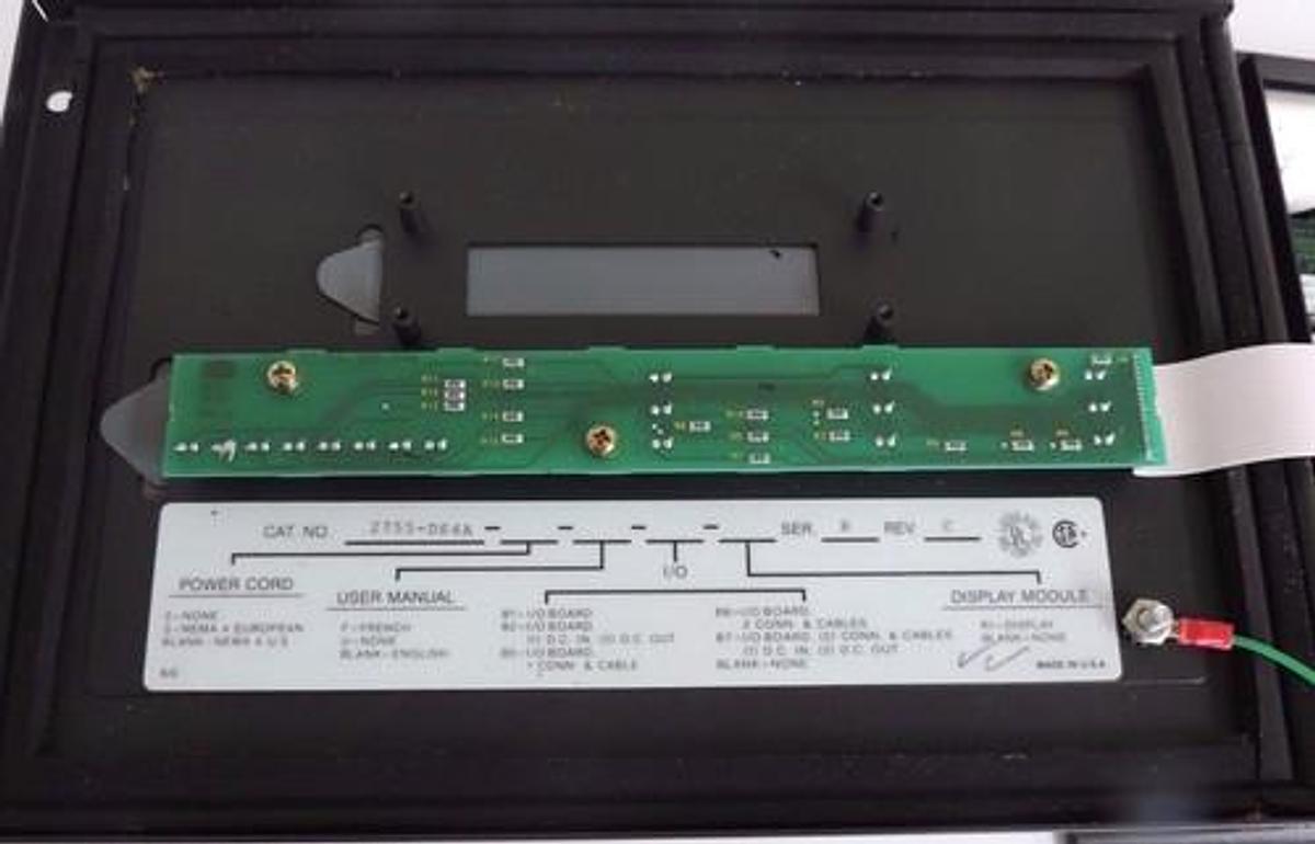 Used ALLEN BRADLEY 2755-DS4A BAR CODE DECODER 2755DS4A SER. B REV. C