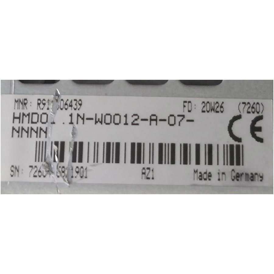 Used REXROTH CDB02.1B-ET-EC-EC-NN-S4-S4-NN-NN-FW R911338542 HMD01.1N-W0012-A-07-NNNN