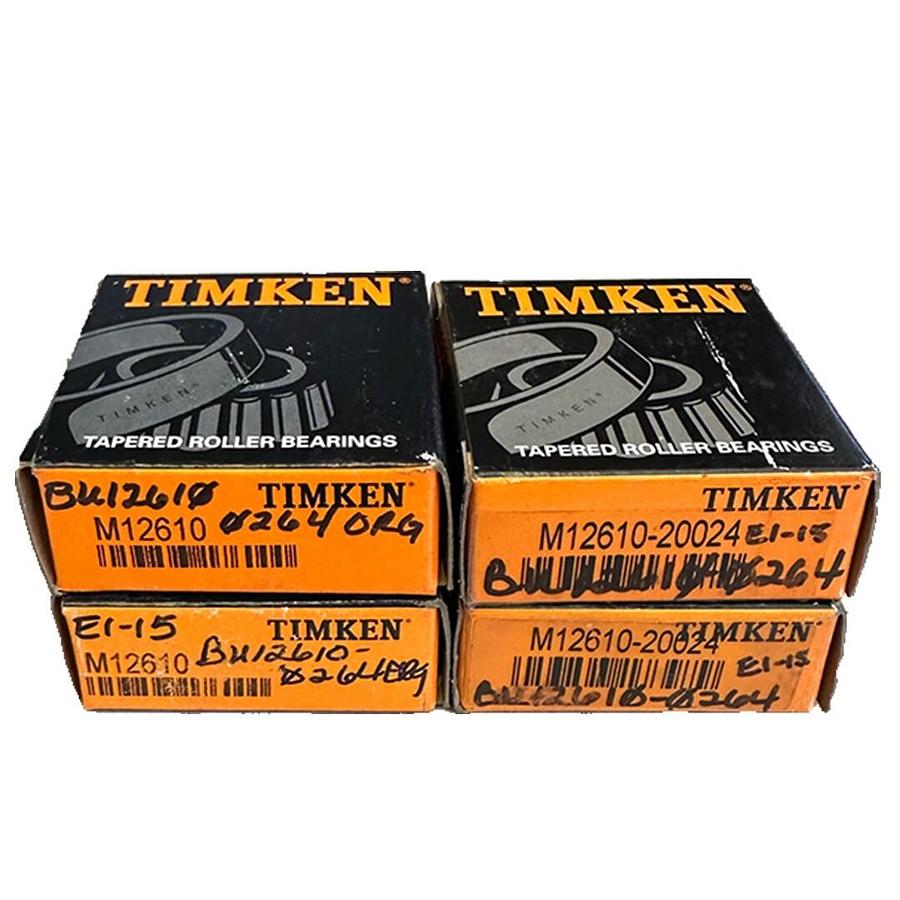 Used 4 NEW TIMKEN ROLLER BEARING CUPS M12610 / M12610-20024