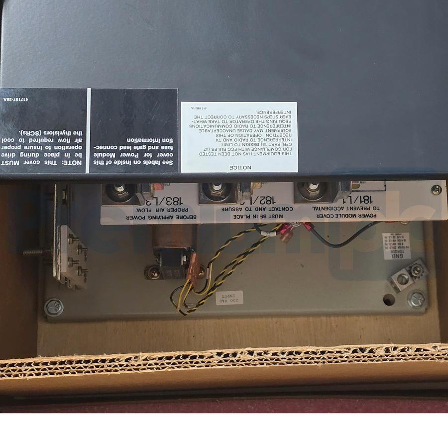 Used Reliance Electric 803612-RE DCS Power Module 75HP 230VAC 240VDC 265A S6R-DIG NEW