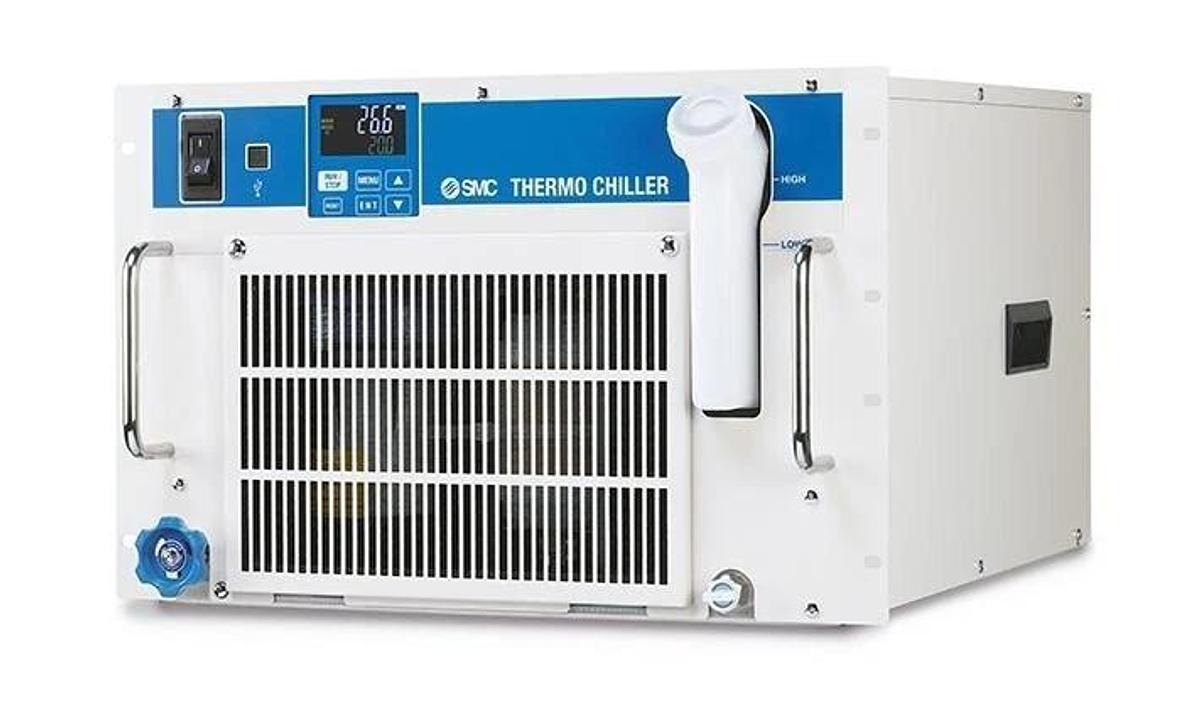 SMC HRR012-AN-20-MU HRR THERMO CHILLER, RACK MOUNT, AIR COOLED 200/230VAC NSMP