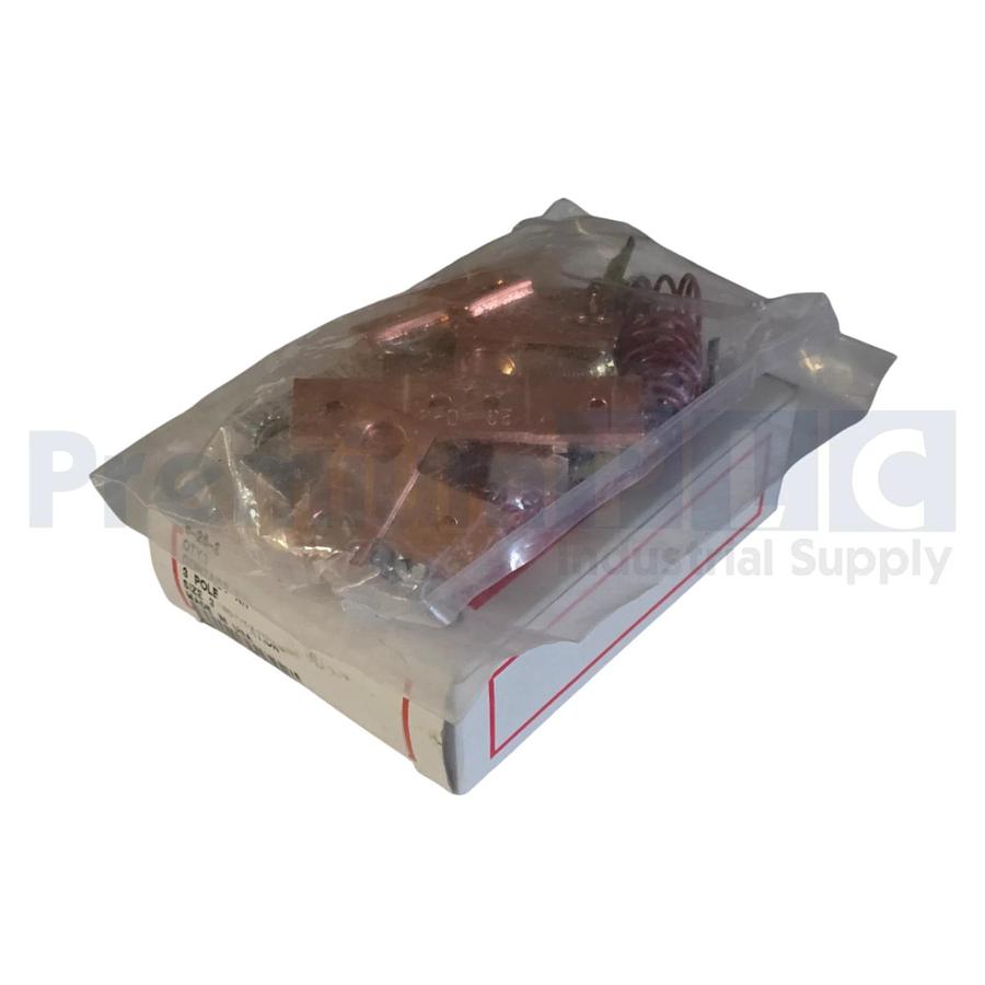 Used EATON CUTLER HAMMER 6-25-2 CONTACT KIT, CITATION, SIZE 3, 3 POLES, 6252 NSFS