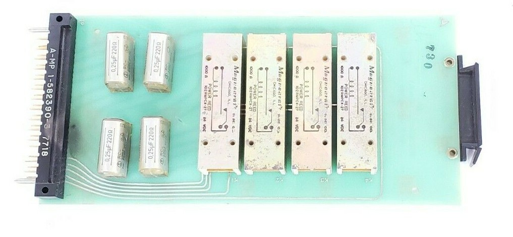 Used DIAMOND POWER 336328-1035 REV C RELAY MODULE ASSY 98255-P X 3363281035C