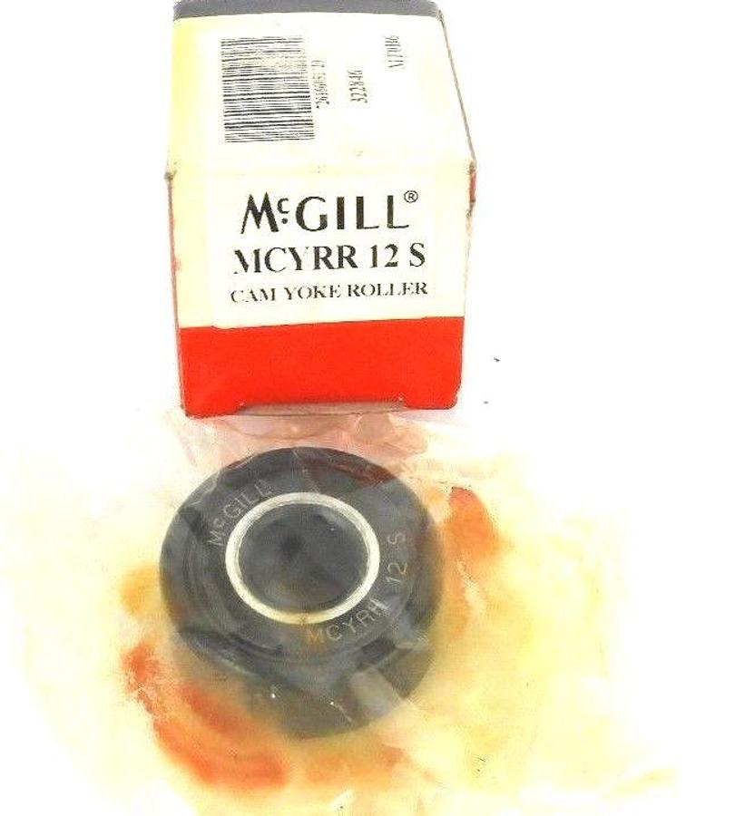 Used NIB MCGILL MCYRR-12S CAM YOKE ROLLER 322846
