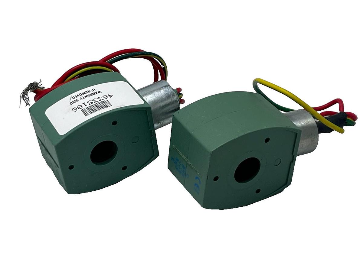 Used LOT OF 2 NEW ASCO MP-C-080 Solenoid Coil 120V AC 20.1W 60Hz (P/N 272610-132-D)