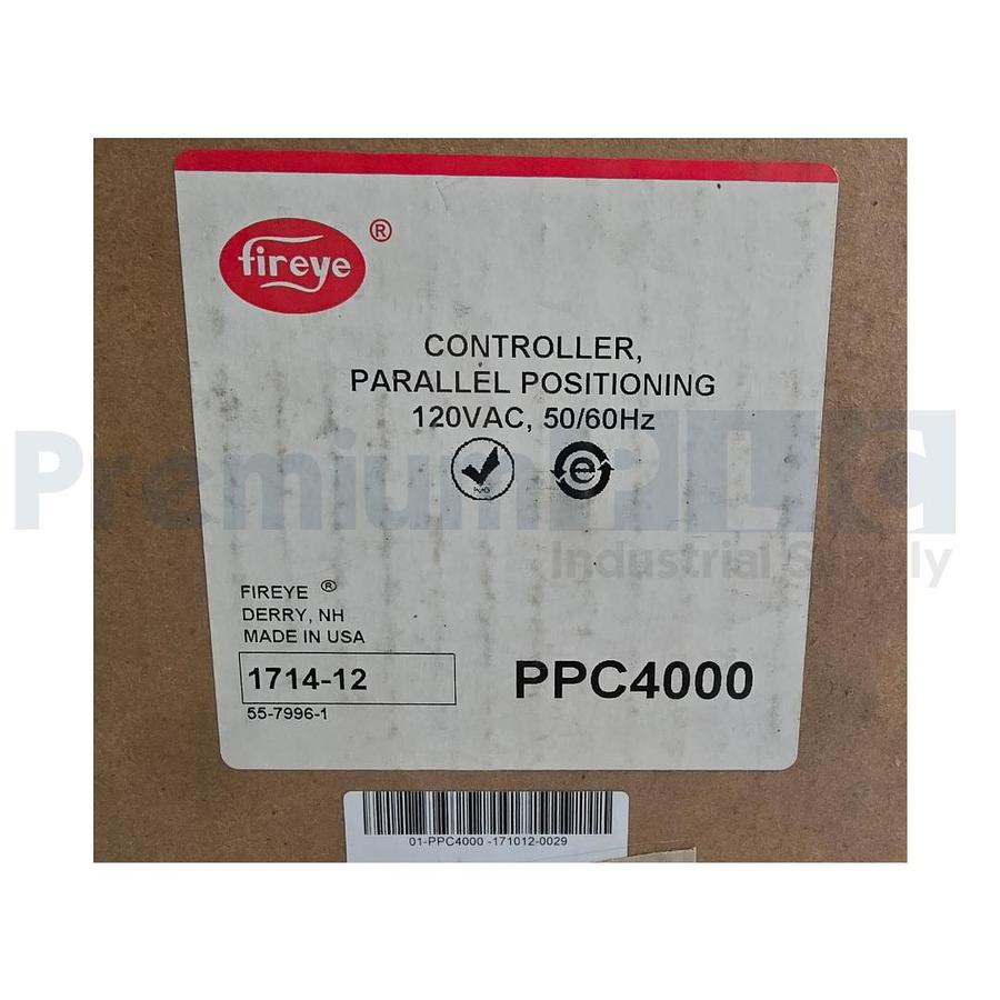 Used NEW FIREYE NEXUS PPC4000 PARALLEL POSITIONING CONTROLLER 120VAC 50/60Hz NSMP