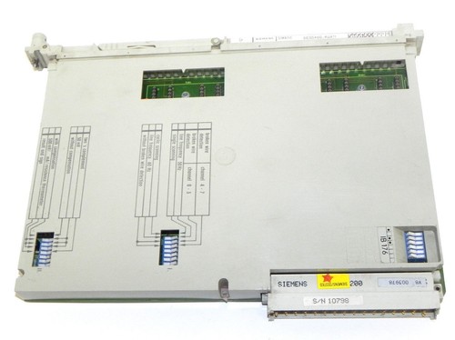Used SIEMENS 6ES5460-4UA11 INPUT MODULE 8POINT ANALOG 4-20MA, 6ES5-460-4UA11