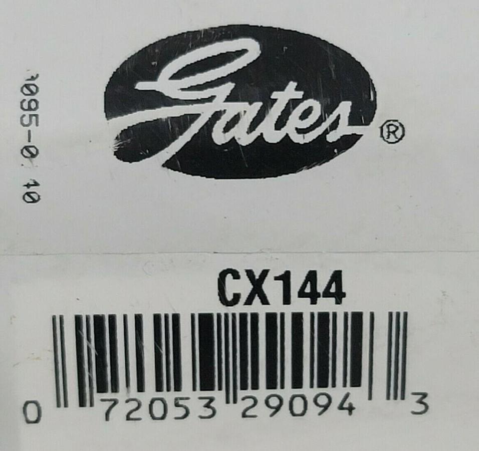 Used NEW GATES CX144 TRI-POWER BELT 9014-2144