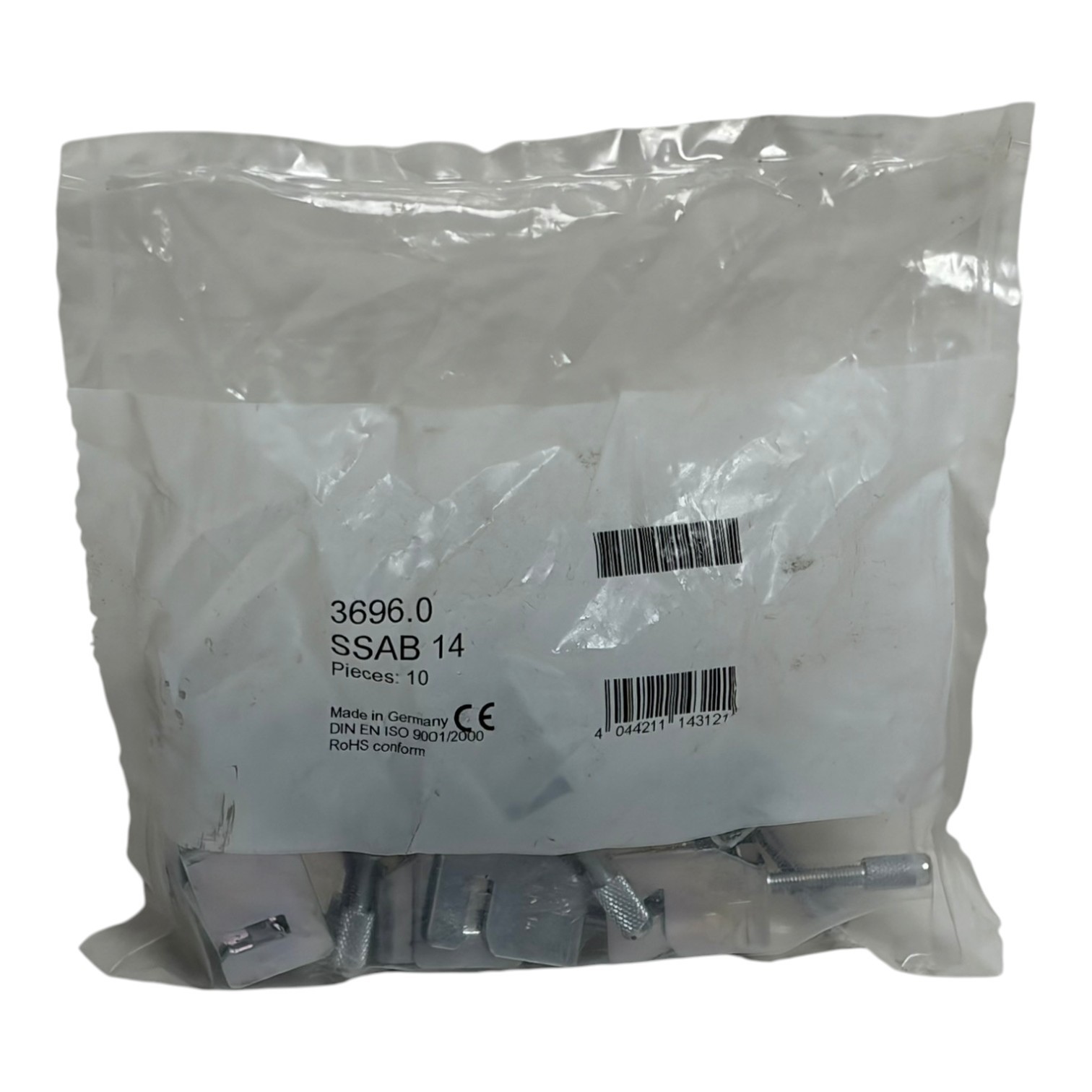 Conta-Clip 3696.0 SSAB 14 Busbar Shield Connection Clips - Pack of 10
