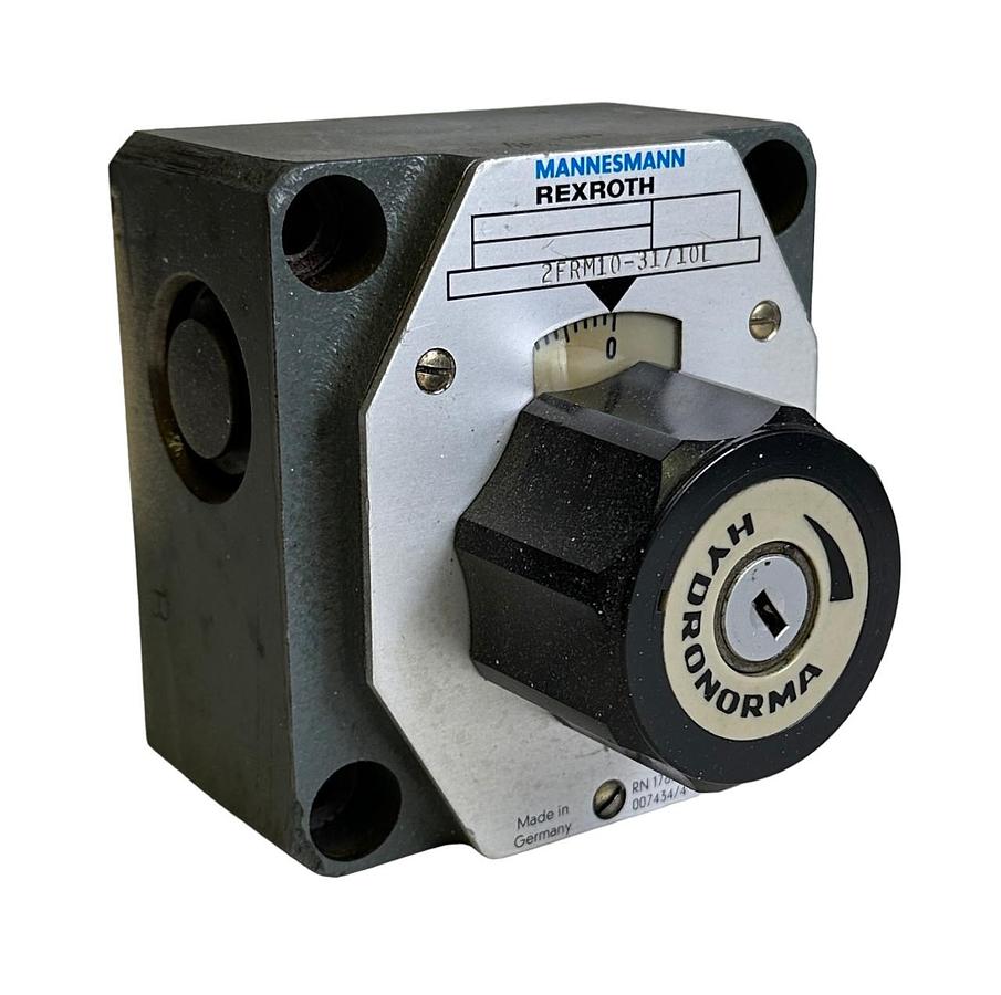 Used MANNESMANN REXROTH 2FRM10-31/10L / 2FRM103110L FLOW CONTROL VALVE