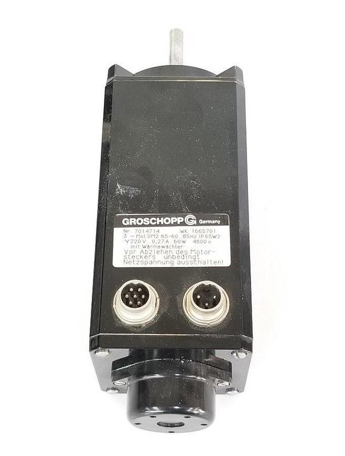 Used GROSCHOPP NR. 7014714 WK 1665701 SERVO MOTOR