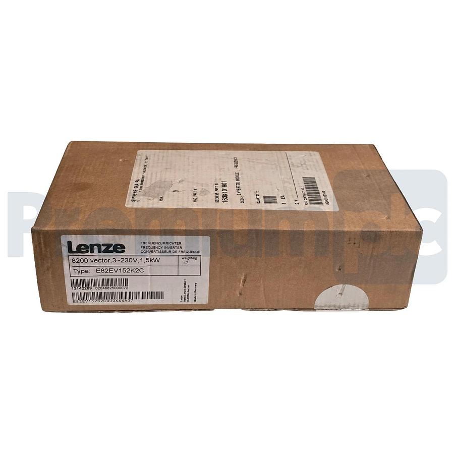 Lenze E82EV152K2C 8200 Vector Frequency Inverter 1.5kW 230V 1/3-Ph 13142269 NSMP