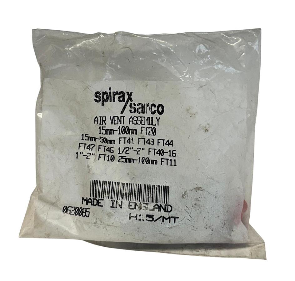 SPIRAX SARCO 0620085 OEM AIR VENT ASSEMBLY 15mm-100mm FT20 1''-2'' FT10.... NSFS
