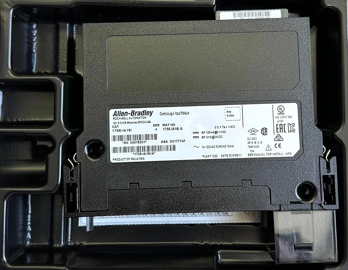 NEW ALLEN BRADLEY 1756-IA16I /A ControlLogix 16-PT INPUT MODULE ISO 1756IA16I