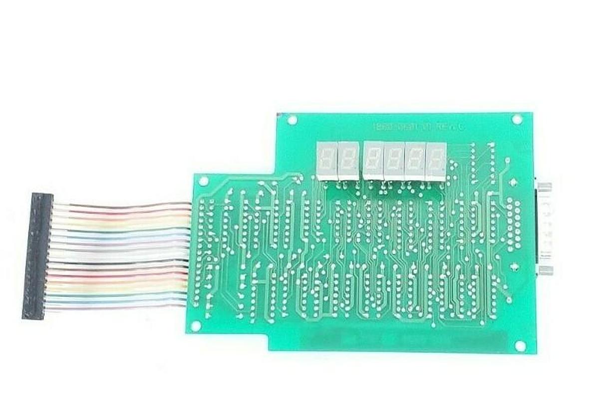 Used TELEDYNE MONITOR LABS 1860-0600-01 PCB CIRCUIT BOARD 1860060101 REV. C